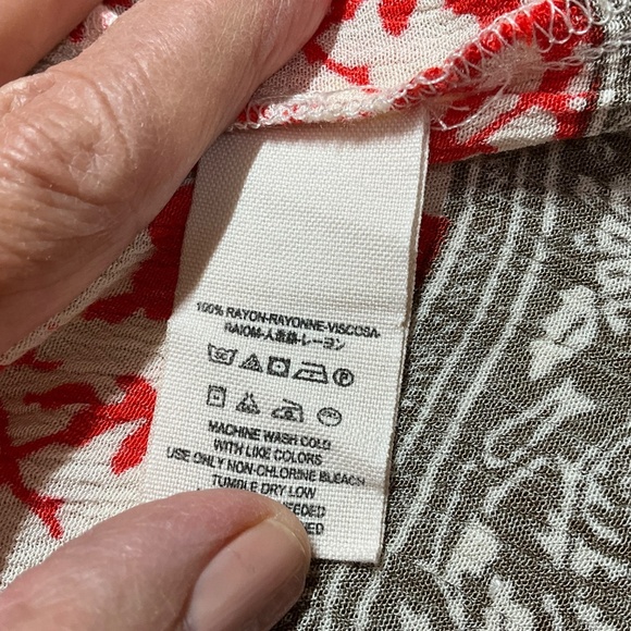 FREE PEOPLE 100% Viscose Resort Romper in Gardenia Combo Drawstring Waist Sz S - Picture 7 of 9